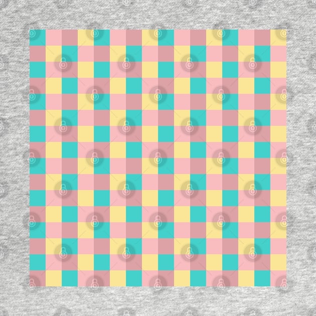 Seamless Checkered Geometric Pattern by ZUCCACIYECIBO